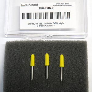 Roland DGA Part Number USA-C145-3 for 45&deg;/.25 Offset Blade, 3 pk. - All Purpose