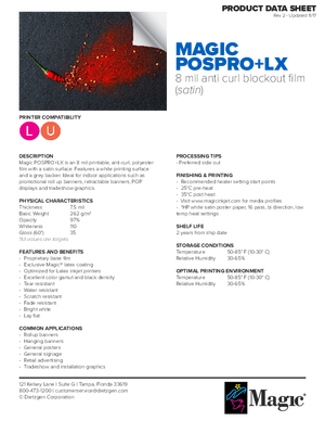 Download For Magic Brand POS PRO LX Roll Up Banner Print Media