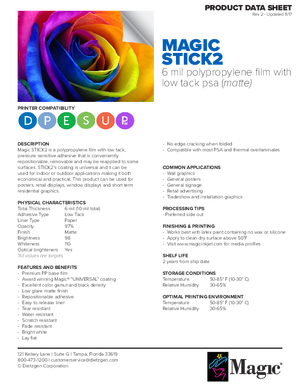 Download For Magic Brand STICK 2 PSA Print Media